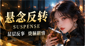 悬念反转短剧频道视觉